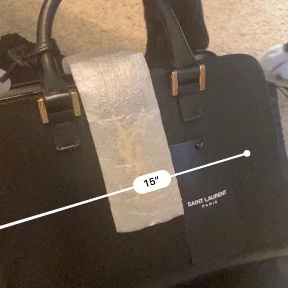 Saint Laurent crossbody logo bag - Picture 13 of 14